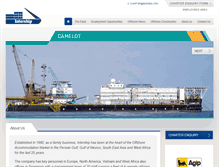 Tablet Screenshot of barges.com